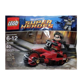 30166 : LEGO DC Super Heroes Robin and Redbird Cycle Polybag