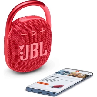 ลำโพงบลูทูธแบบพกพา JBL Clip4 กันน้ำ กันฝุ่นระดับ IP67 Ultra-Portable Waterproof Bluetooth Speaker