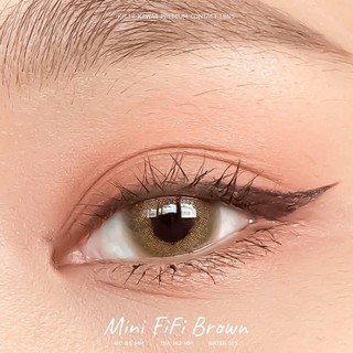 Mini fifi brown พร้อมส่งค่าสายตา (kittykawaii)