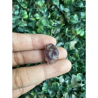 (0126)20บาท!!! พลอยดิบแท้ อเมทิสต์ (Amethyst) พลอยธรรมชาติ 100% น้ำหนัก 18.5 กะรัต / ซื้อ 10 ฟรี 1 ทันที !!!!