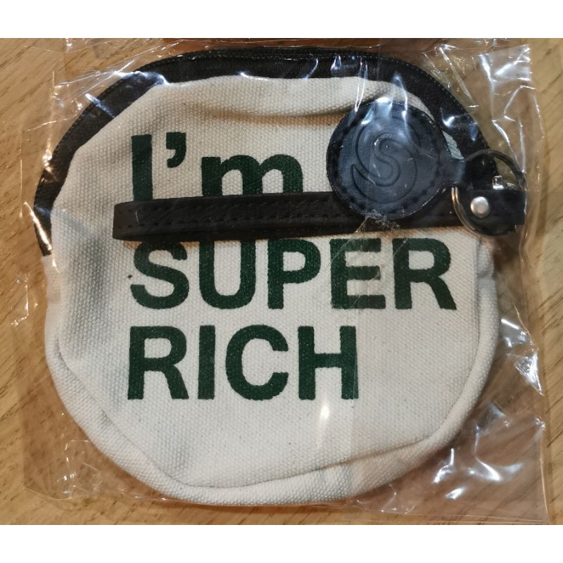 กระเป๋า ใส่เหรียญ Super Rich แท้ Superrich