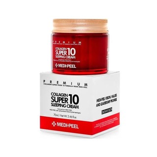 Medi Peel Collagen Super 10 Sleeping Cream - 70ml คอลลาเจนครีม [แท้100%/พร้อมส่ง]