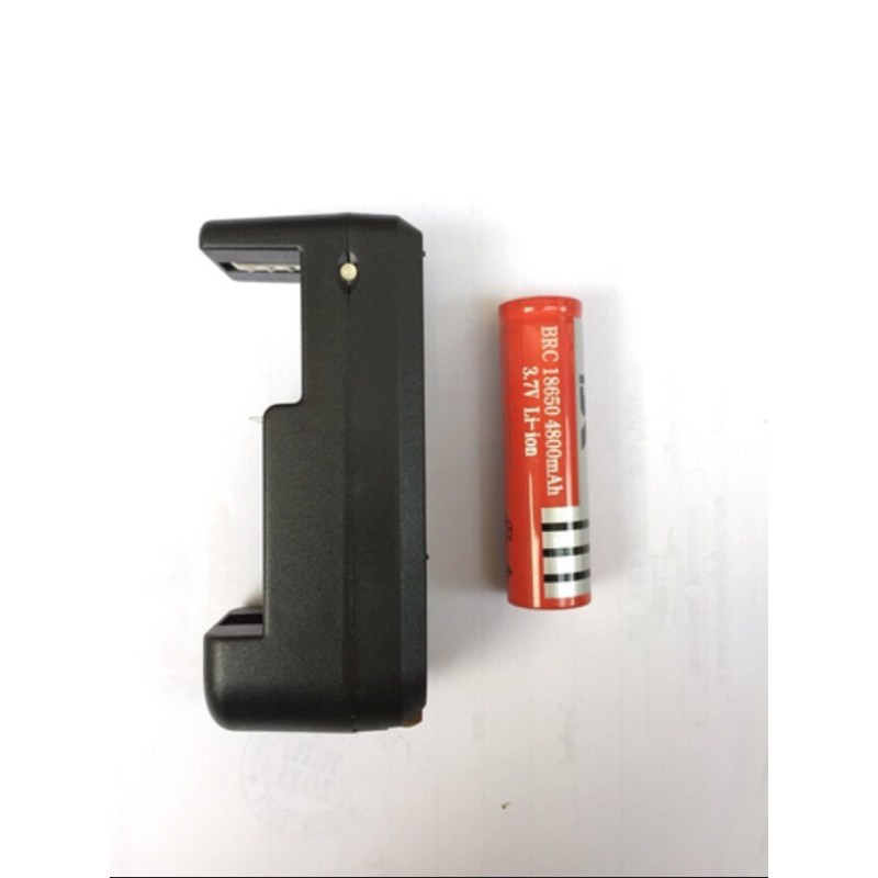 ถ่าน 18650 พร้อมรางชาร์ท