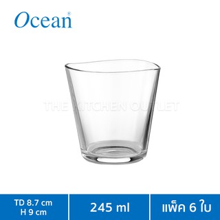 (6ใบ) Ocean แก้วน้ำ 245 ml P03160 CENTIQUE ROCK 8.5 OZ.