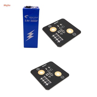 Mojito Super Capacitor with Voltage Stabilizing Balancing Plate 2.8V 3000F Low ESR High Frequency Ultracapacitor for Car Auto