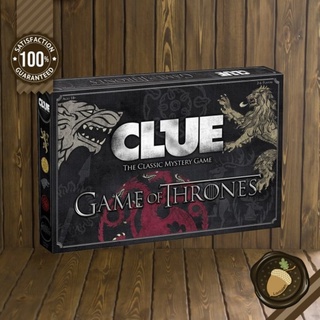 Clue: Game of Thrones บอร์ดเกม คู่มือภาษาอังกฤษ (Boardgame บอร์ดเกม การ์ดเกม เกม)