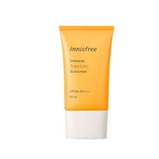 Innisfree Perfect UV Protection Cream Triple Care SPF50+ PA+++ 50ml.ครีมกันแดด อินนิสฟรี ยูวี โพรเทคชั่น 50มล.