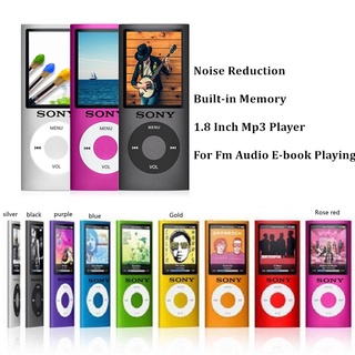 Sony เครื่องเล่น Mp3 1.8 นิ้ว ลดเสียงรบกวน หน่วยความจําในตัว สําหรับ Fm Audio E-book Playing