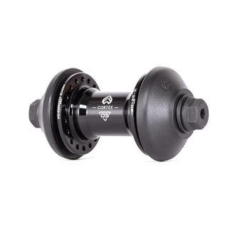 ดุมหน้าจักรยาน BMX Eclat Cortex OS Front Hub with Nylon Hub Guards Black