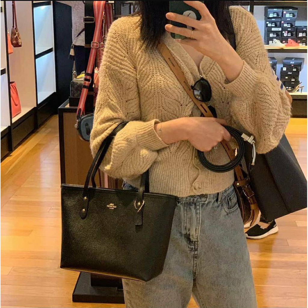 Coach tote mini 9 hotsell