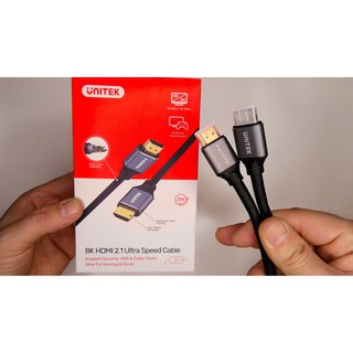 UNITEK 8K HDMI 2.1 Ultra Speed Cable Model Number: C137W