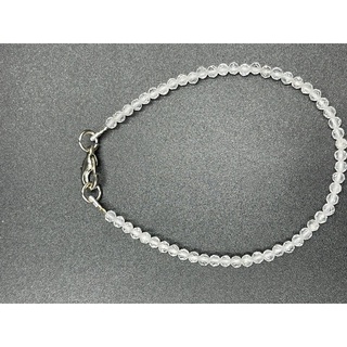 Clear quartz  bracelet สร้อยข้อมือควอตซ์ใส 2mm