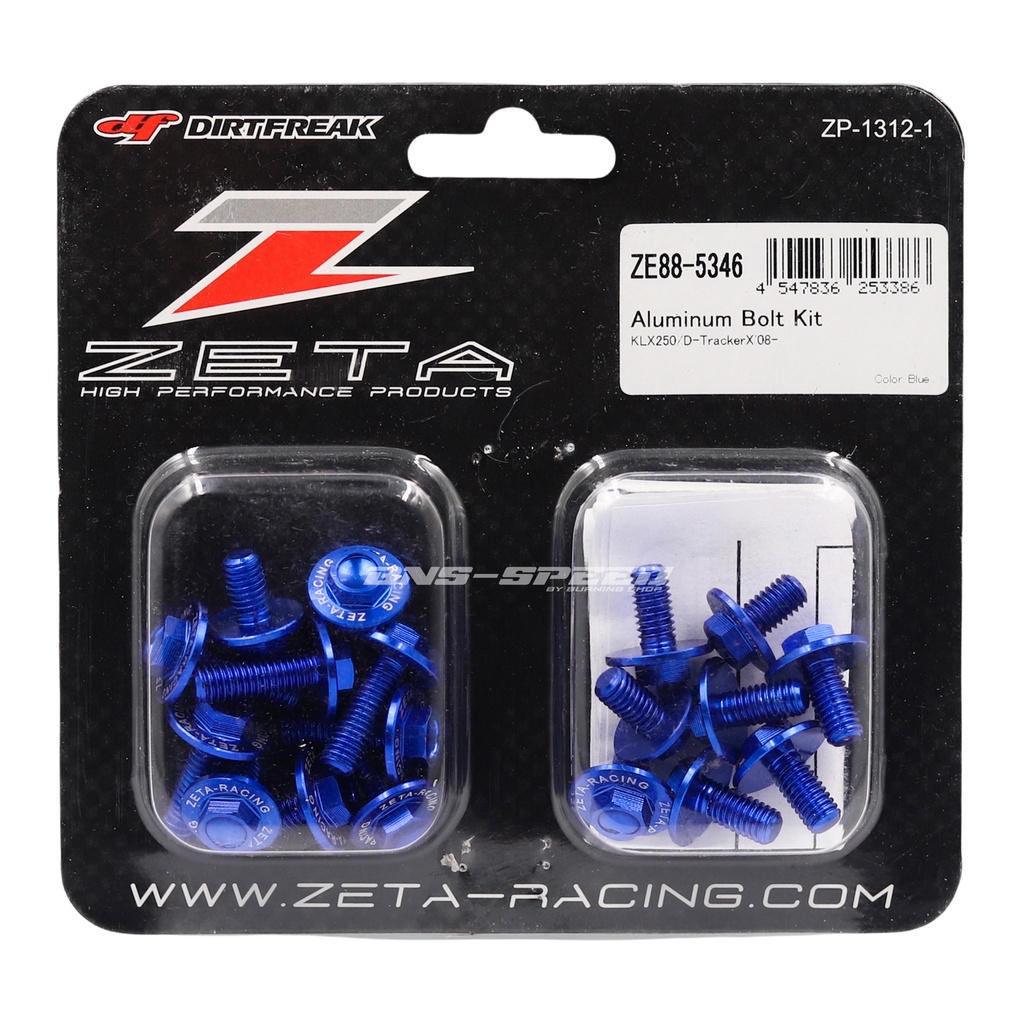ชุดน็อต ZETA KLX250 / D-TRACKER250 (ของแท้ ZE88-5342/ ZE88-5346)