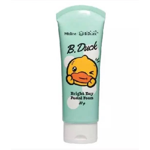 Mistine X B.Duck Bright Day Facial Foam 80 g โฟมล้างหน้า มิสทีน เอ็กซ์ บี.ดัค ไบรท์ เดย์ ขนาด 80 กรั