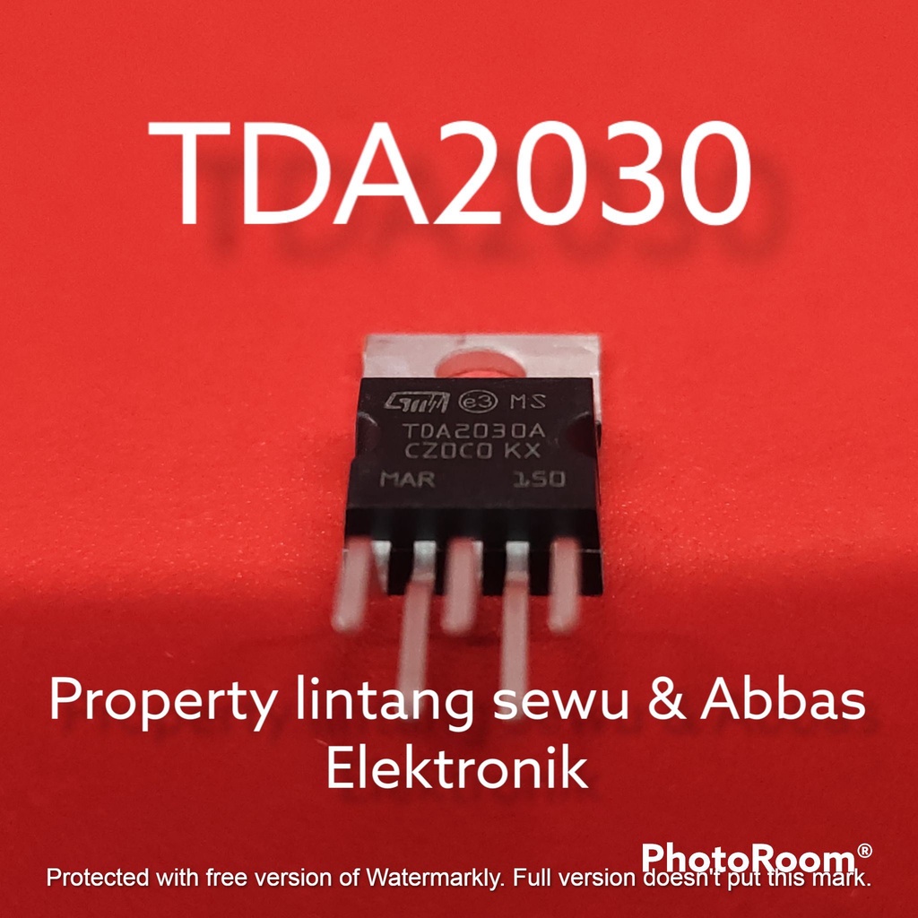 TDA 2030 IC SOUND TDA2030