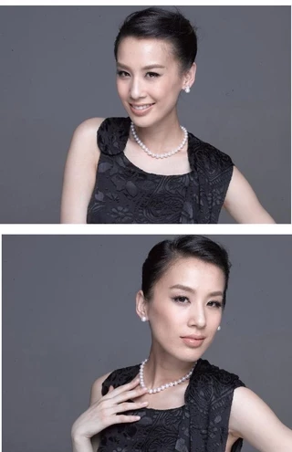สร้อยคอมุกเทียม หรูหรา