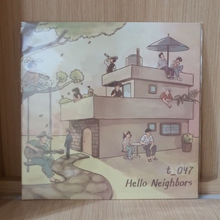 *รับโค้ดเงินคืน*แผ่นเสียง T_047 บ้านข้างๆ - Hello Neighbor Vinyl T047 แผ่นสีชมพูหินอ่อน