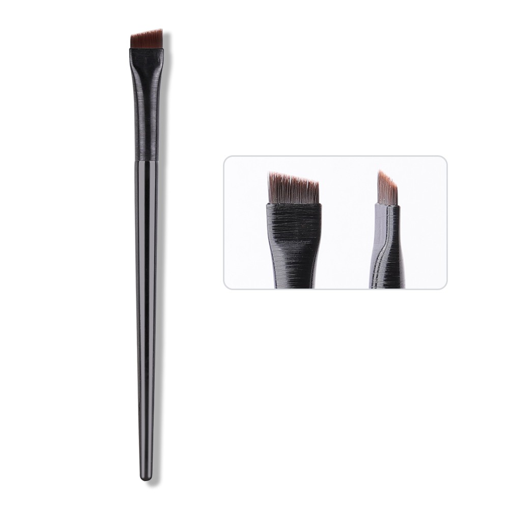 【OVW】 ชุดแปรงแต่งหน้าด้ามจับสีดํา แปรงปัดคิ้วที่ละเอียดมาก HS01