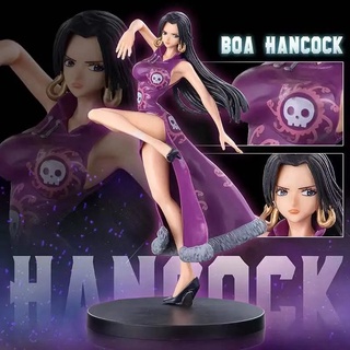 ฟิกเกอร์ One Piece Boa Hancock Anime Action Figure Beautiful Girl Fiama Statue ขนาด 21 ซม. สําหรับตกแต่งโต๊ะ เก็บสะสม