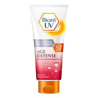 Biore UV SPF50+/PA+++ บิโอเร ยูวี แอนตี้โพลูชั่น บอดี้แคร์เซรั่ม (150 มล.)