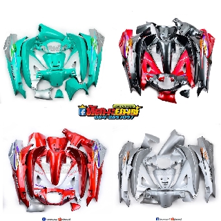 ชุดสี Wave 125RS กุญแจเล็ก ชุดสีมี2รุ่น W125Rหัวแหลม 12ชิ้น(ไม่มีหน้ากากหลัง)/ W125Sหัวเถิก 13ชิ้น