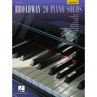 BROADWAY – 20 PIANO SOLOS 3rd Edition (HL00359470) (Pop)