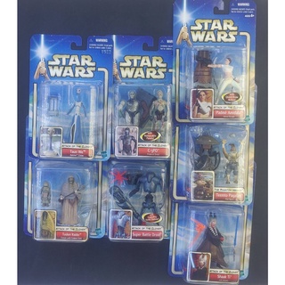 โมเดลฟิกเกอร์เเท้100% สตาร์วอร์ส - Starwars- Hasbro-Attack Of the Clones