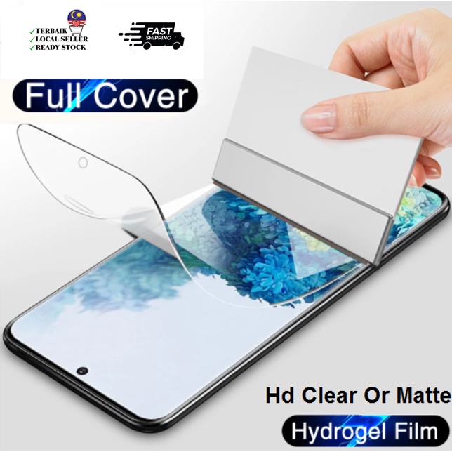 ZTE 9H Clear/Matte Hydrogel Screen Protector A52 Axon 7 9 10 10s 11 20 30 Pro S SE A2 A6 Lite Elite 