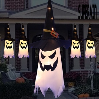 &lt;Halloween Decoration&gt; ไฟกระพริบ LED รูปหมวกพ่อมด เรืองแสง เป็นมิตรกับสิ่งแวดล้อม สําหรับตกแต่งปาร์ตี้ฮาโลวีน