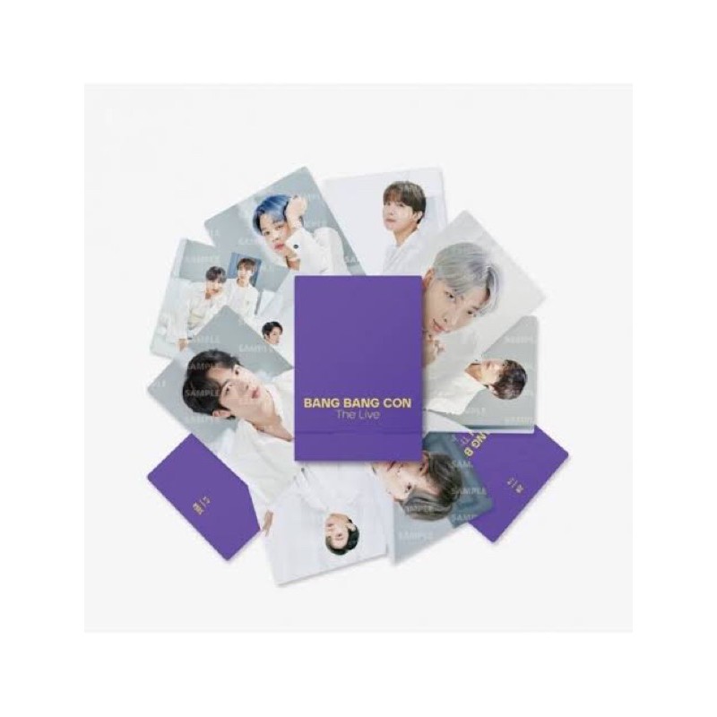 พร้อมส่ง! BTS MINI PHOTO CARD BANG BANG CON (ของแท้ Official Store)
