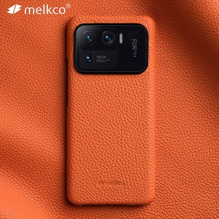 Melkco เคสโทรศัพท์มือถือหนังวัวแท้ หรูหรา สําหรับ Xiaomi Mi 11 Ultra Mi 10 Pro Mi11 5G