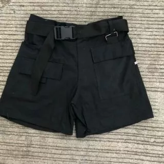 👖กางเกงวินเทจ ขาสั้น แถมฟรี!!เข็มขัด