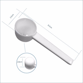 ช้อนตวง ขนาด 5 กรัม สำหรับตวงอาหารเสริม เวย์โปรตีน ตวงนมผง -ช้อนตวงพลาสติก ทนทาน แข็งแรง- ขายแยกชิ้น ราคาถูกสุด
