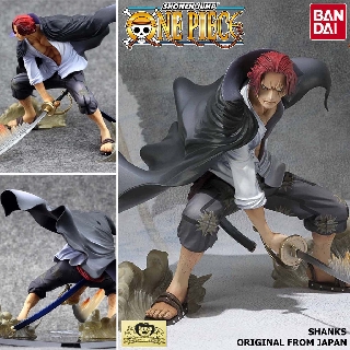 Model Figure งานแท้ Original แมวทอง One Piece วันพีซ เต็มพิกัดสลัดจอมลุย Shanks แชงคูส วันพีช ผมแดง แซงคส์