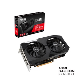 VGA ASUS Dual Radeon™ RX 6650 XT OC Edition 8GB GDDR6 (รับประกัน3ปี)