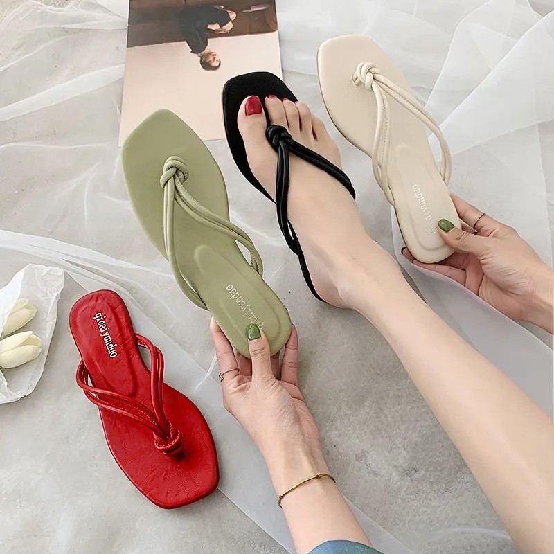 GS WOMENS ROUND STRAP FLIP-FLIP SANDALS RM 46