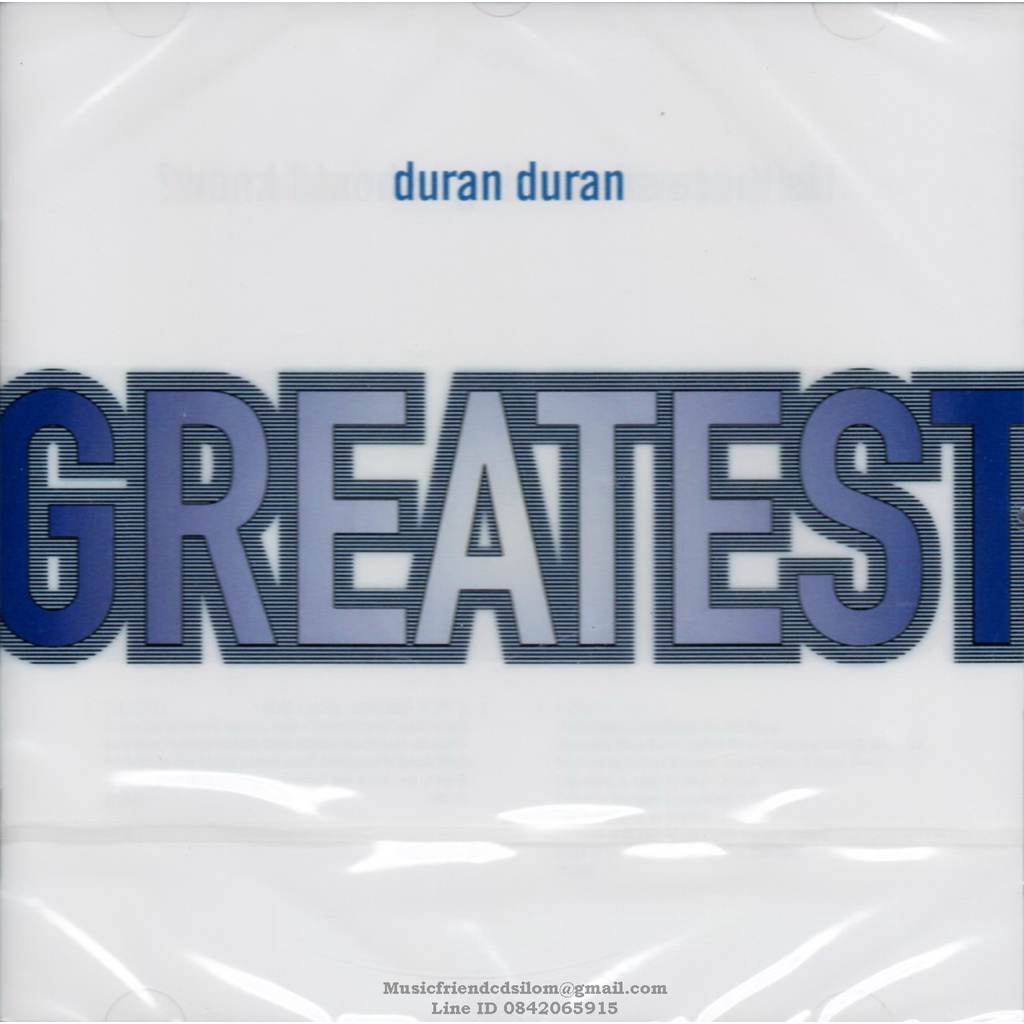 CD,Duran Duran - Greatest (1998)(EU)