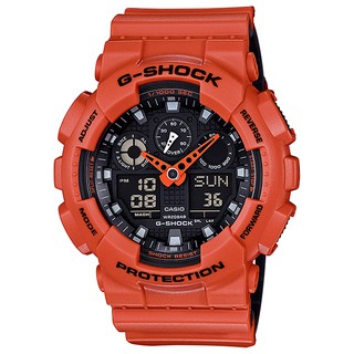 นาฬิกา Casio G-Shock Limited Layered Color series รุ่น GA-100L-4A ของแท้ รับประกัน1ปี