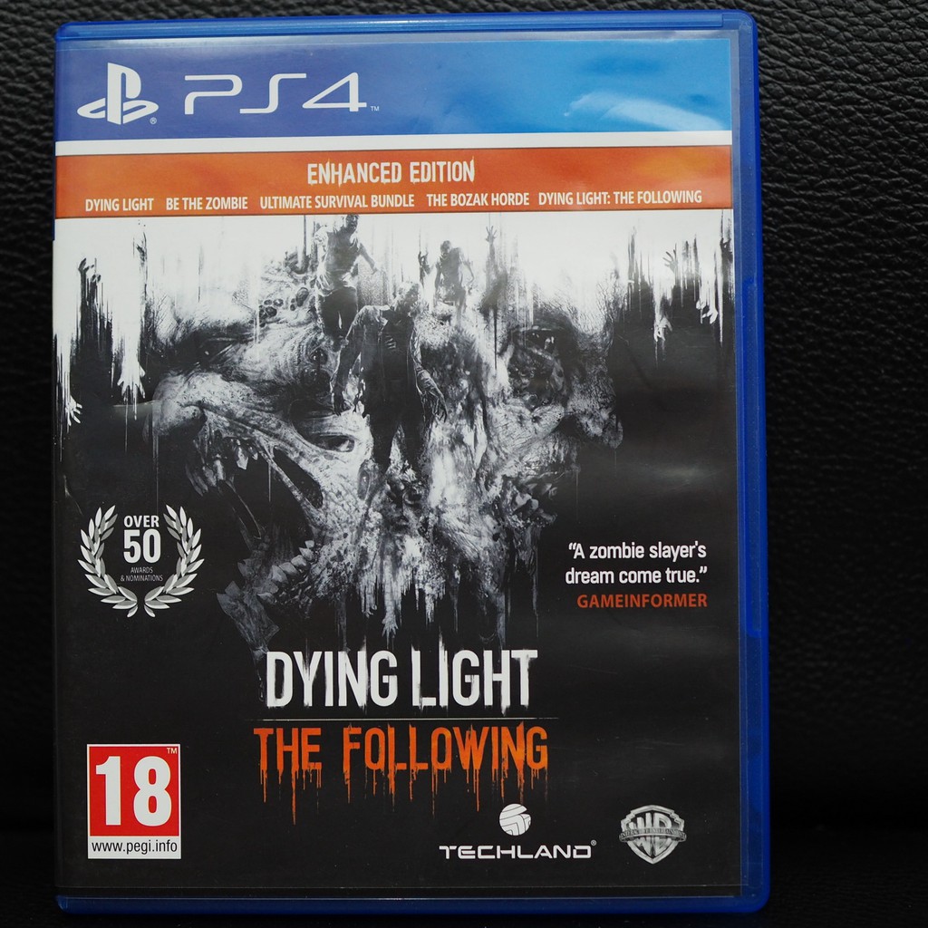 แผ่นเกมส์ PS4 : Dying Light: The Following (มือสอง)