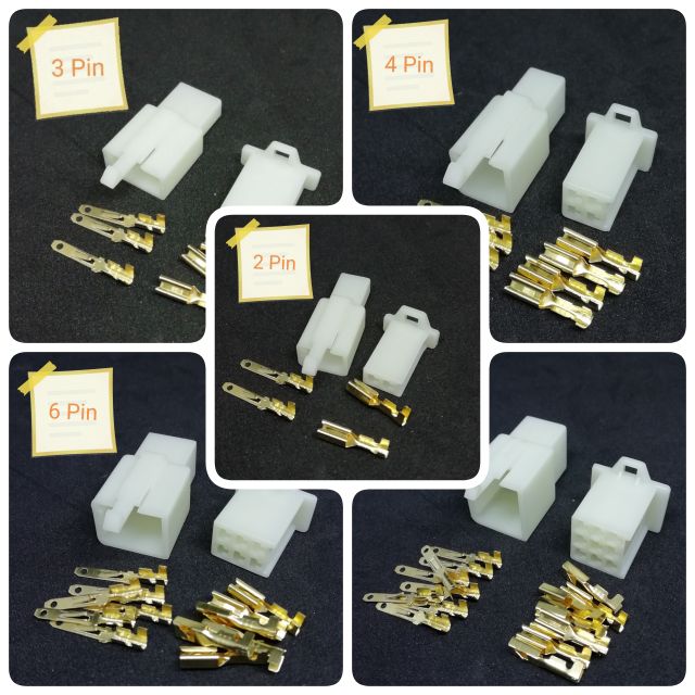 ปลั๊กขั้วต่อ มอเตอร์ไซค์  ปลั๊กต่อกันขโมยรถ  [พร้อมส่ง]