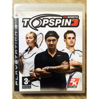 TOPSPIN 3 แผ่น PS3 ENG สำหรับสายสะสม