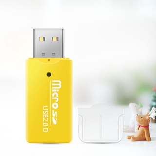 เงินสดในการจัดส่ง เงินสดในการจัดส่ง อแดปเตอร์ตัวอ่านการ์ด ชนิด Mini USB 2.0 Micro SD TF ความเร็วสูง