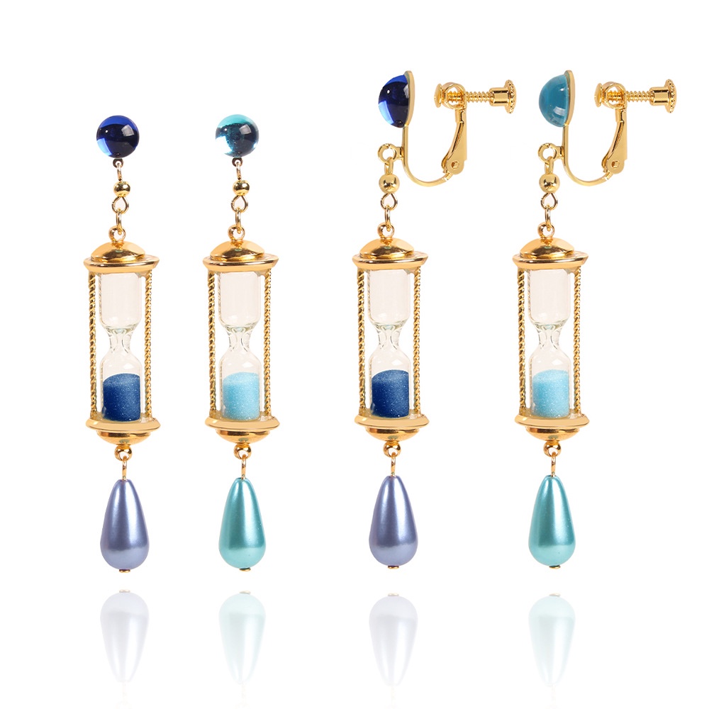 Comics Vanitas Vanitas Notes ต่างหู cos นาฬิกาทรายคลิปหูคอสเพลย์อะนิเมะ