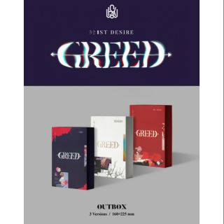 [PRE-ORDER] KIM WOOSEOK 1st Mini Album: 1ST DESIRE [GREED]