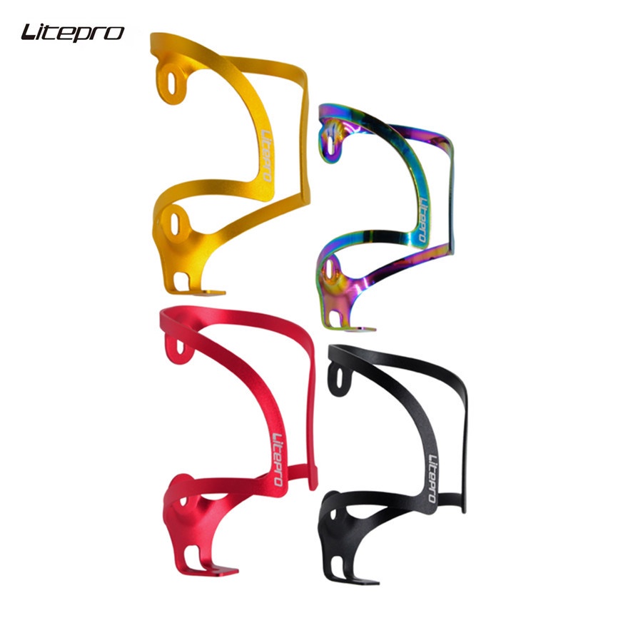 Litepro MTB Bicycle Folding C-Shaped Bottle Cage 20g Alloy 117MM Bottle Holder Cycling Parts