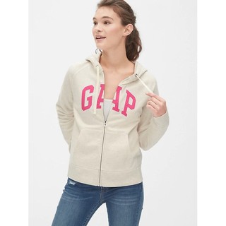 Gap Women Raglan arch logo zip hoodie(รบกวนเช็ค size ก่อนกดสั่งนะครับ)