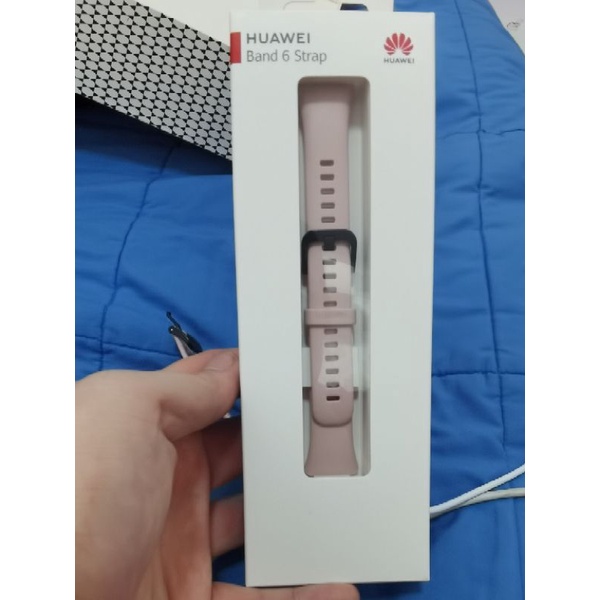 สาย Huawei Band6 สีชมพู ของแท้