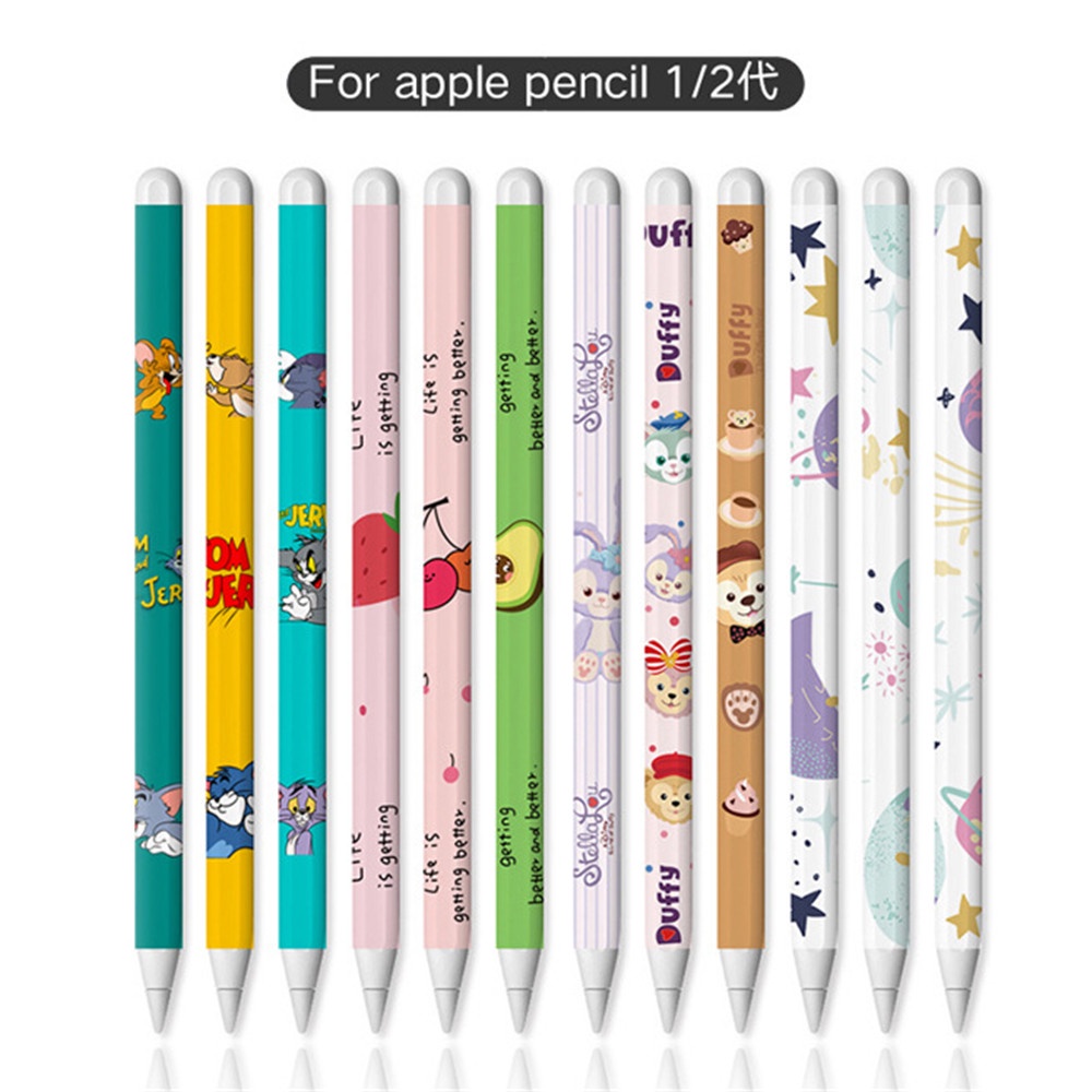 สติ๊กเกอร์ฟิล์มสําหรับ Apple Pencil 1/2 Generation Stylus 1 ชิ้น