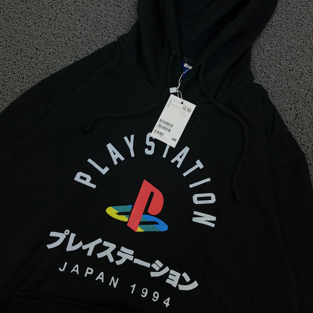 Jacket SWEATER HOODIE PLAYSTATION JAPAN Black AUTHENTIC PREMIUM LOGO FREE STICKER WFO0 #3