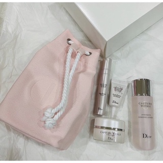 Dior Capture Totale Set 4ชิ้น กระเป๋าชมพู ของแท้